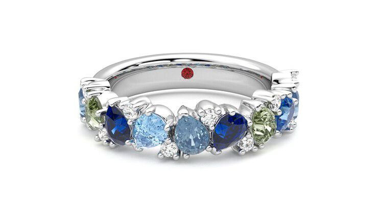 Taylor & Hart Wonder Wedding Ring 360 degree image 1