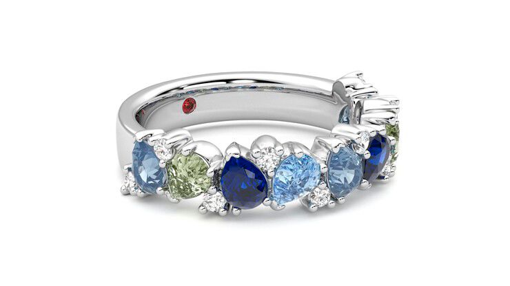 Taylor & Hart Wonder Wedding Ring 360 degree image 6