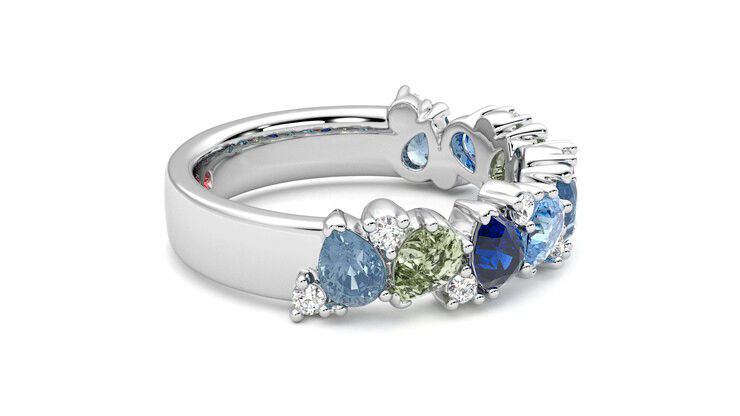 Taylor & Hart Wonder Wedding Ring 360 degree image 9