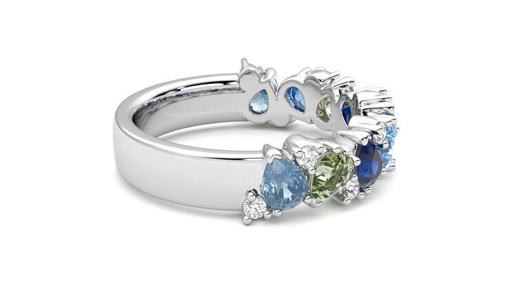 Taylor & Hart Wonder Wedding Ring 360 degree image 10