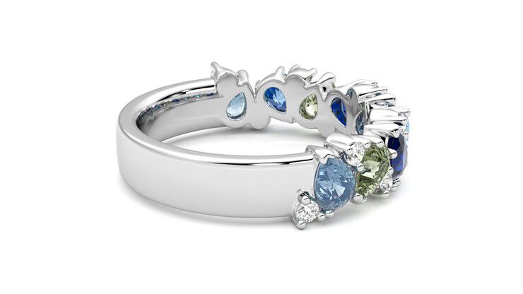 Taylor & Hart Wonder Wedding Ring 360 degree image 11