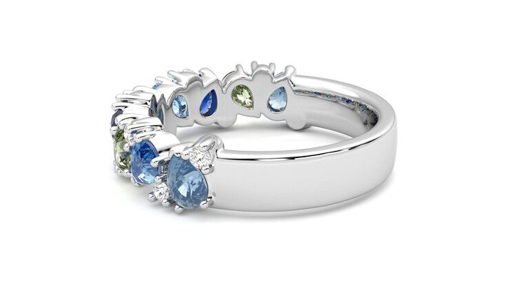Taylor & Hart Wonder Wedding Ring 360 degree image 19