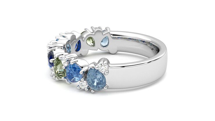 Taylor & Hart Wonder Wedding Ring 360 degree image 20