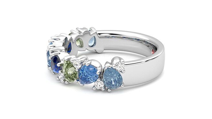 Taylor & Hart Wonder Wedding Ring 360 degree image 21
