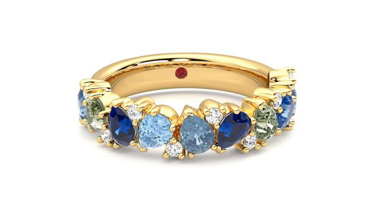 Taylor & Hart Wonder Wedding Ring 360 degree image 2