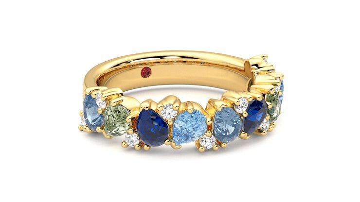 Taylor & Hart Wonder Wedding Ring 360 degree image 5