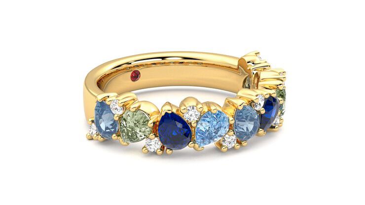 Taylor & Hart Wonder Wedding Ring 360 degree image 6