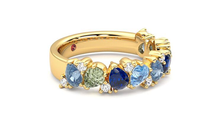 Taylor & Hart Wonder Wedding Ring 360 degree image 7