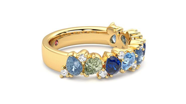 Taylor & Hart Wonder Wedding Ring 360 degree image 8