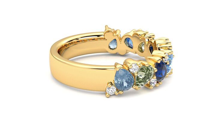 Taylor & Hart Wonder Wedding Ring 360 degree image 10