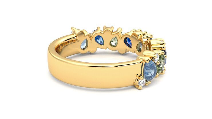 Taylor & Hart Wonder Wedding Ring 360 degree image 12