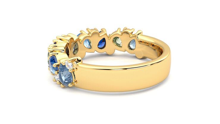 Taylor & Hart Wonder Wedding Ring 360 degree image 18