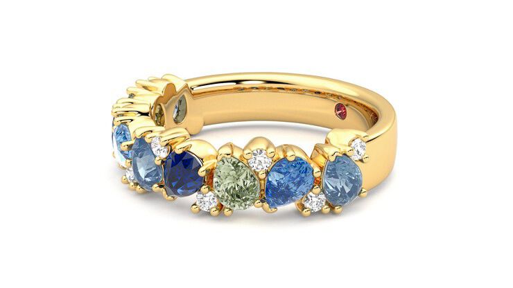 Taylor & Hart Wonder Wedding Ring 360 degree image 23