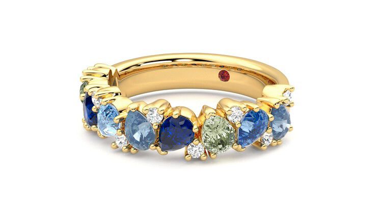 Taylor & Hart Wonder Wedding Ring 360 degree image 25