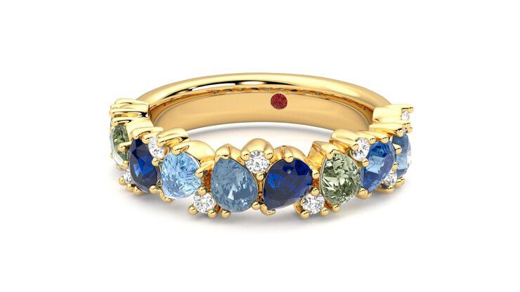 Taylor & Hart Wonder Wedding Ring 360 degree image 27