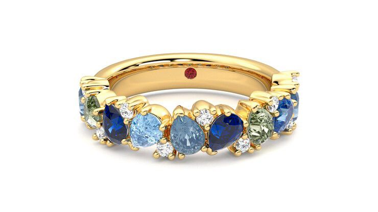 Taylor & Hart Wonder Wedding Ring 360 degree image 29