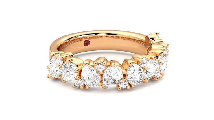 Taylor & Hart Wonder Wedding Ring 360 degree image 4