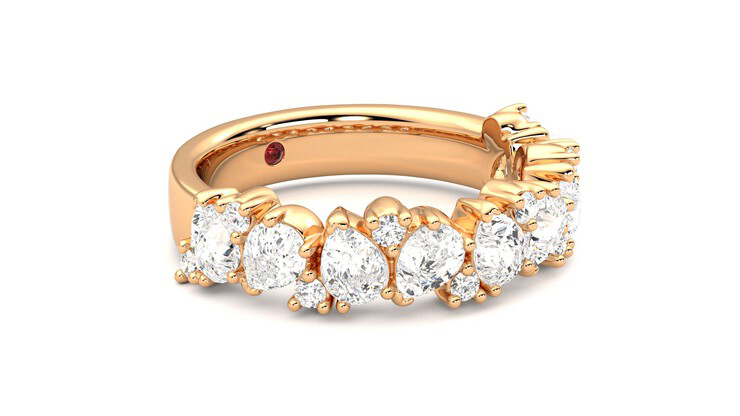 Taylor & Hart Wonder Wedding Ring 360 degree image 5