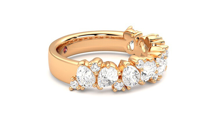 Taylor & Hart Wonder Wedding Ring 360 degree image 7