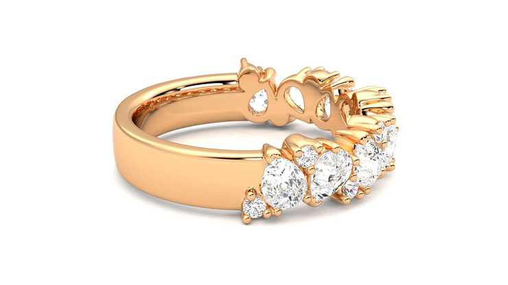 Taylor & Hart Wonder Wedding Ring 360 degree image 9