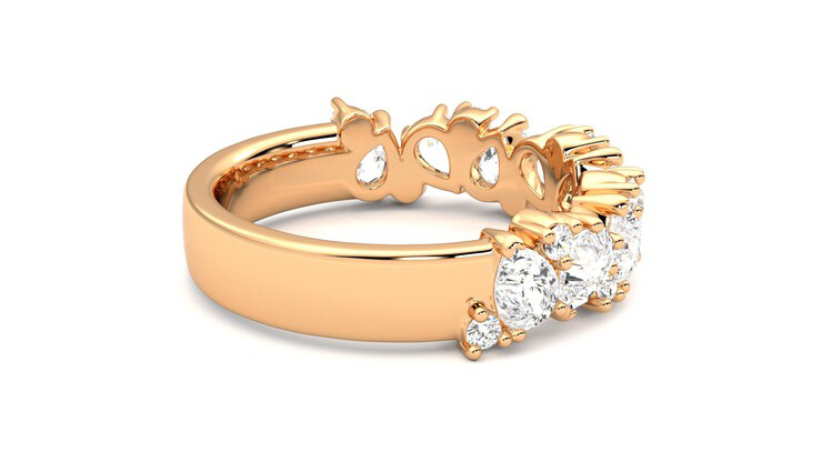 Taylor & Hart Wonder Wedding Ring 360 degree image 10
