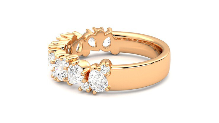 Taylor & Hart Wonder Wedding Ring 360 degree image 19