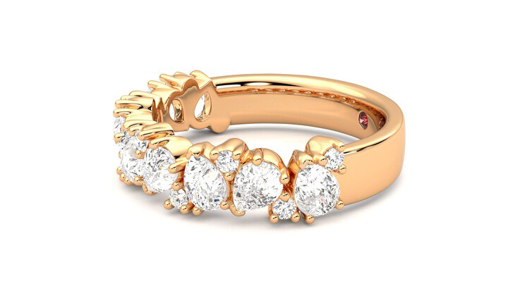 Taylor & Hart Wonder Wedding Ring 360 degree image 21