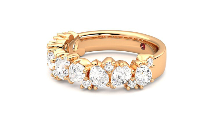 Taylor & Hart Wonder Wedding Ring 360 degree image 22