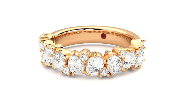 Taylor & Hart Wonder Wedding Ring 360 degree image 25