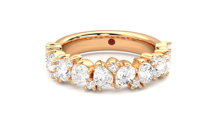 Taylor & Hart Wonder Wedding Ring 360 degree image 27