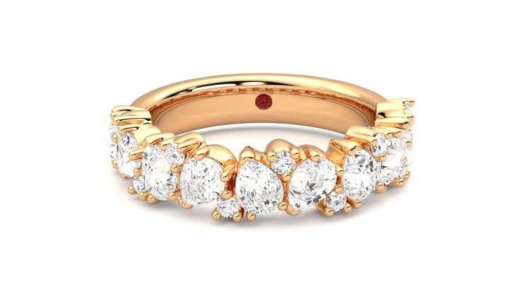 Taylor & Hart Wonder Wedding Ring 360 degree image 28