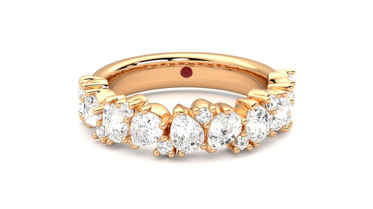 Taylor & Hart Wonder Wedding Ring 360 degree image 29