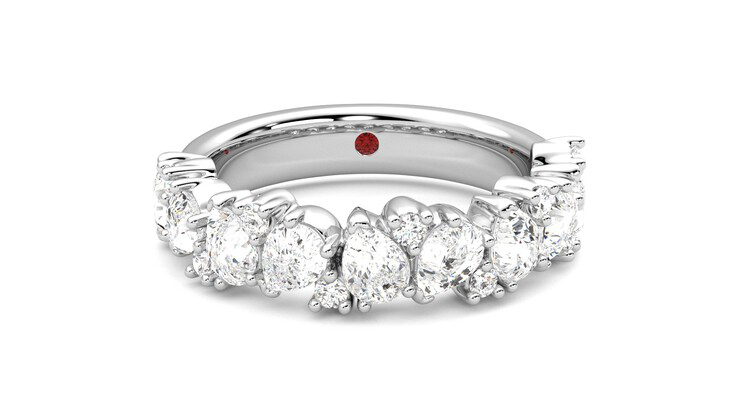 Taylor & Hart Wonder Wedding Ring 360 degree image 1