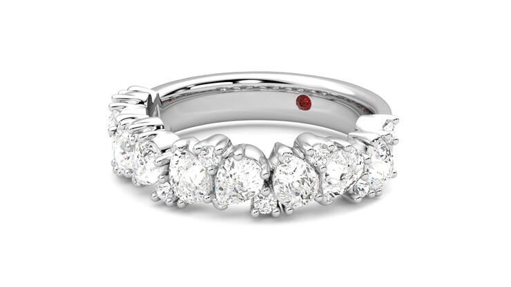 Taylor & Hart Wonder Wedding Ring 360 degree image 25