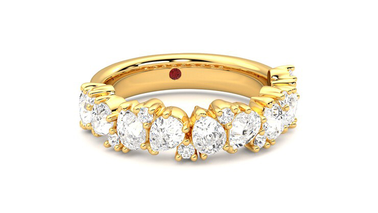 Taylor & Hart Wonder Wedding Ring 360 degree image 3