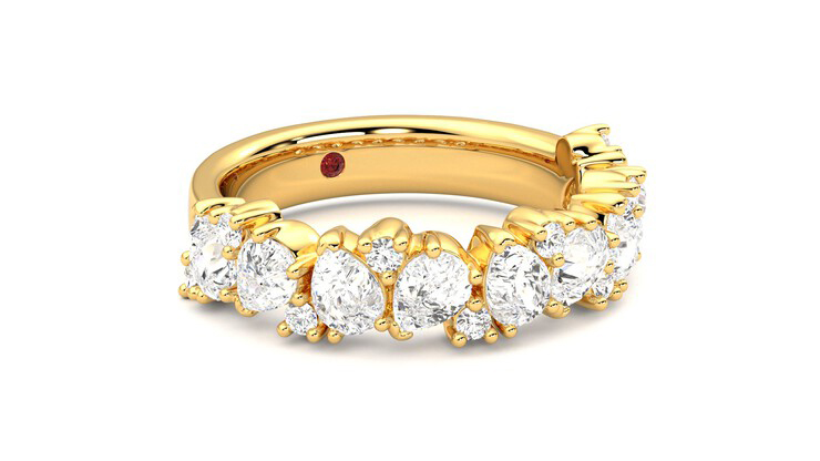 Taylor & Hart Wonder Wedding Ring 360 degree image 5