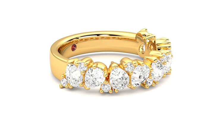 Taylor & Hart Wonder Wedding Ring 360 degree image 7