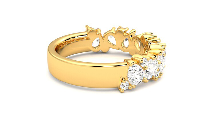 Taylor & Hart Wonder Wedding Ring 360 degree image 10