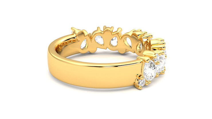Taylor & Hart Wonder Wedding Ring 360 degree image 11
