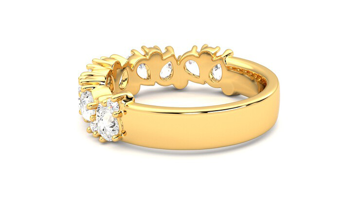 Taylor & Hart Wonder Wedding Ring 360 degree image 17