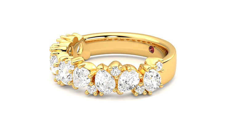 Taylor & Hart Wonder Wedding Ring 360 degree image 22