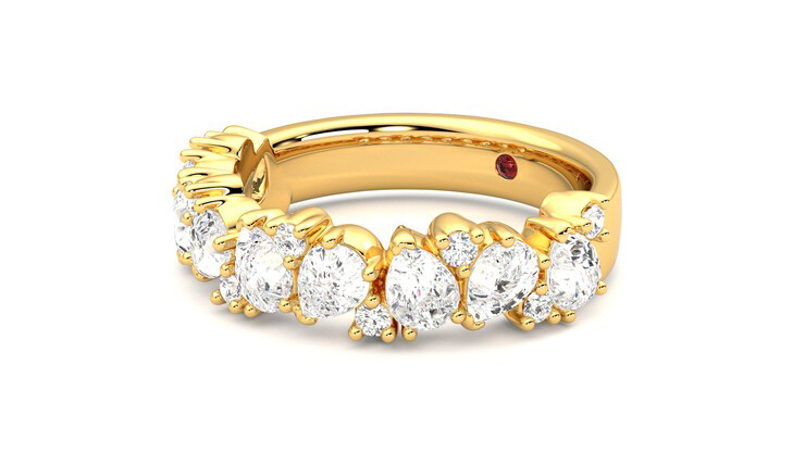 Taylor & Hart Wonder Wedding Ring 360 degree image 23