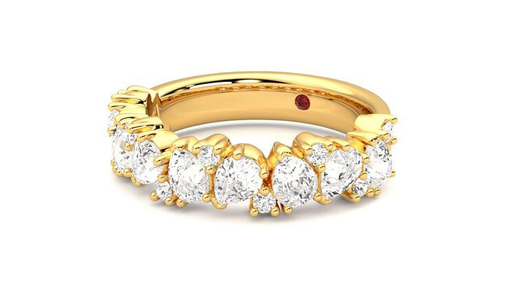 Taylor & Hart Wonder Wedding Ring 360 degree image 24
