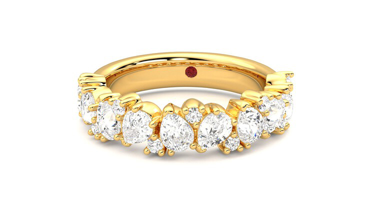 Taylor & Hart Wonder Wedding Ring 360 degree image 27