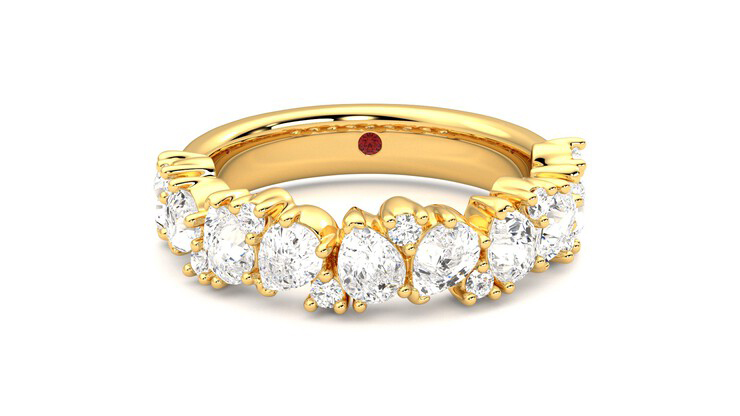 Taylor & Hart Wonder Wedding Ring 360 degree image 29