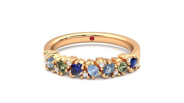 Taylor & Hart Wonder Wedding Ring 360 degree image 0