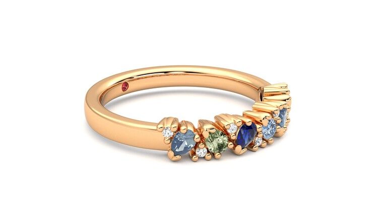 Taylor & Hart Wonder Wedding Ring 360 degree image 7