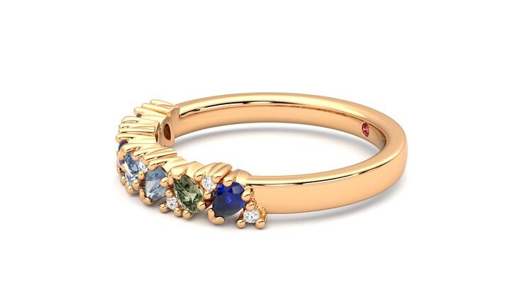 Taylor & Hart Wonder Wedding Ring 360 degree image 22