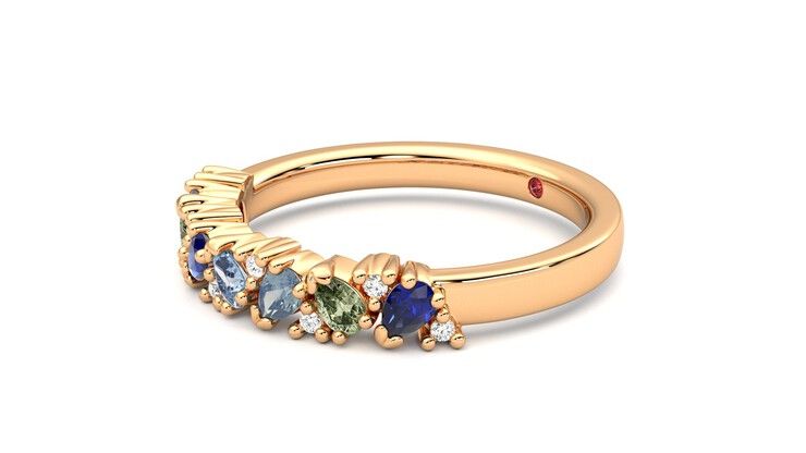Taylor & Hart Wonder Wedding Ring 360 degree image 23