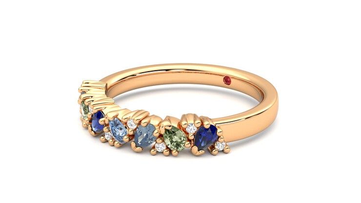 Taylor & Hart Wonder Wedding Ring 360 degree image 24